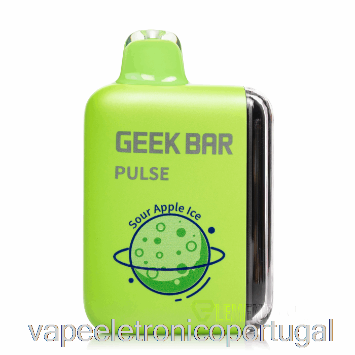 Vape Eletrônico Geek Bar Pulse 15000 Descartável Sour Apple Ice
